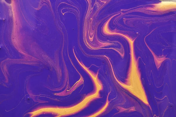 Фиолетовый Мрамор Абстрактный Акриловый Фон Мраморная Текстура Жидкий Акриловый Узор Стоковое Изображение