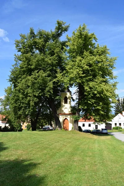 Byn Gamla Bohemia Regionen — Stockfoto