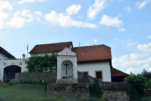 Dorf Alte Böhmische Region — Stockfoto