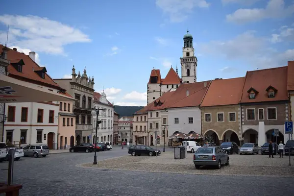 Исторический Город Южная Чехия — стоковое фото