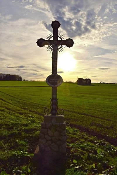 Krajobraz Natura Czeski Bohemia — Zdjęcie stockowe