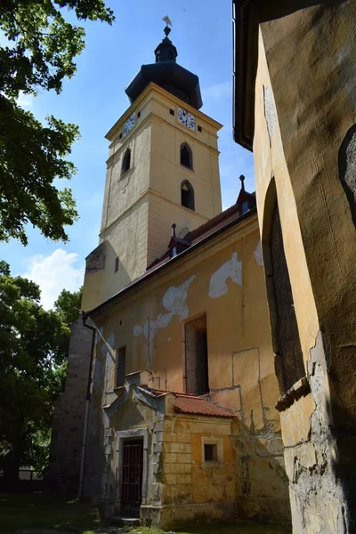 Alte Historische Stadt Tschechische Bohème — Stockfoto