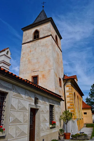 Vecchio Castello Storico Kratochvile Boemia Meridionale — Foto Stock