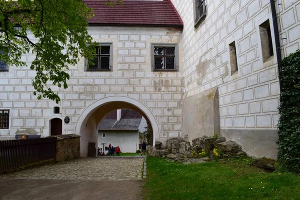 Zvikov eski kale Güney Bohemya