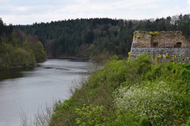 Zvikov Güney Bohemya eski tarihi kale