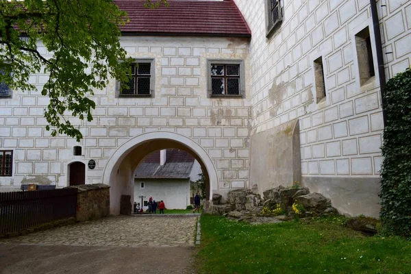 Ancien Château Historique Zvikov Bohême Sud — Photo