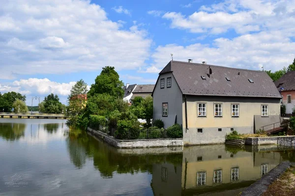 Alte Stadt Hradec Südböhmen — Stockfoto