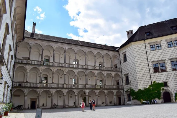 Alte Stadt Hradec Südböhmen — Stockfoto