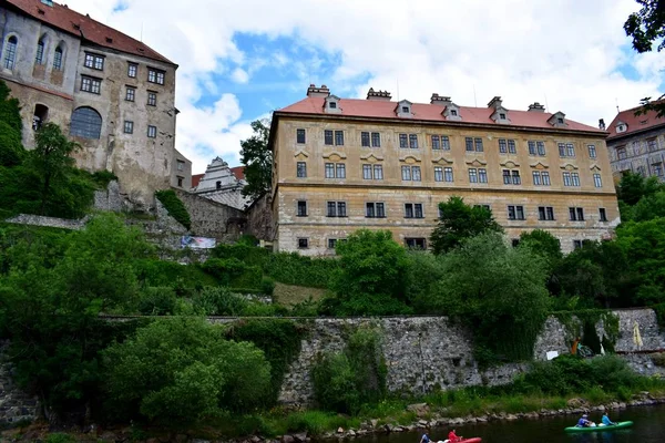 Czeski Krumlov Czechy Południowe — Zdjęcie stockowe