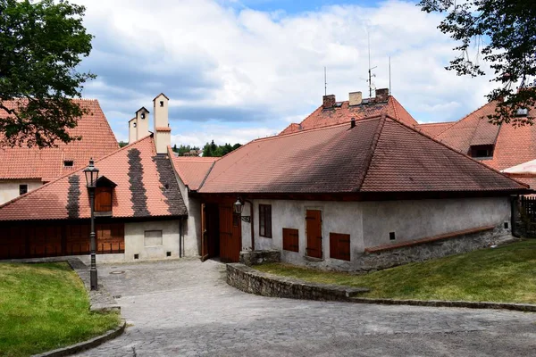 Checa Krumlov Bohemia Del Sur — Foto de Stock