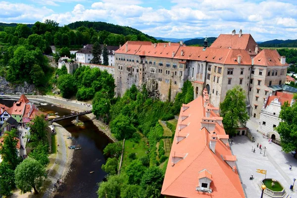 Tschechisch Krumlov Südböhmen — Stockfoto