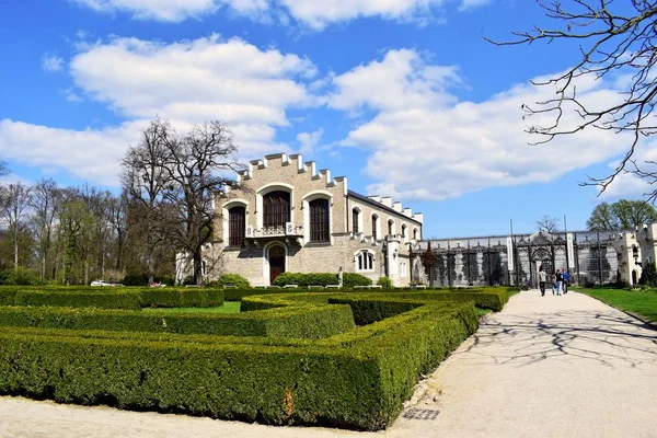 Zamek Hluboká Południowe — Zdjęcie stockowe