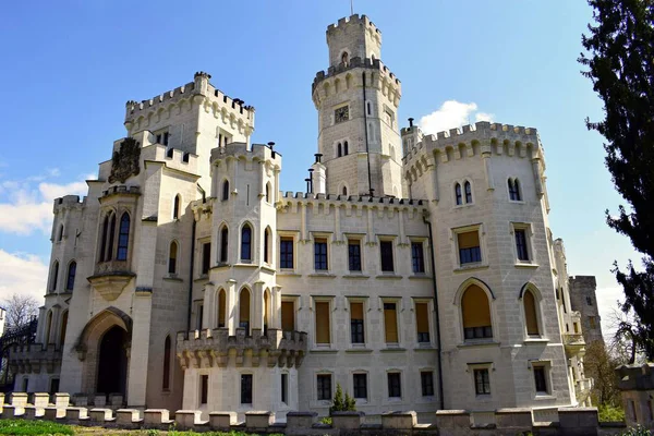 Hluboka Castle South Bohemia — Stock Photo, Image