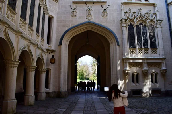 Château Hluboka Bohême Sud — Photo