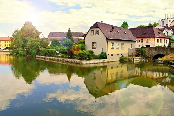 Altbau Südböhmen — Stockfoto