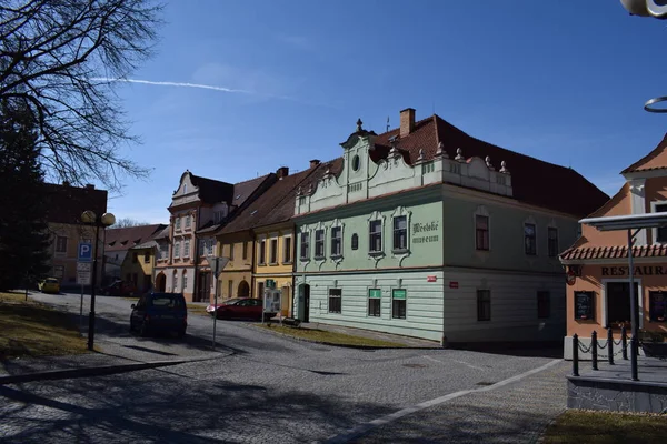 Altstadt Südböhmen — Stockfoto