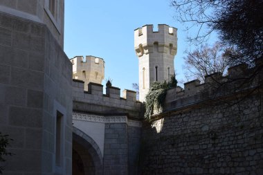 Eski kale Hluboka, Güney Bohemya