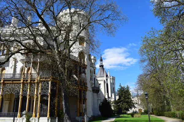 Eski kale Hluboka, Güney Bohemya