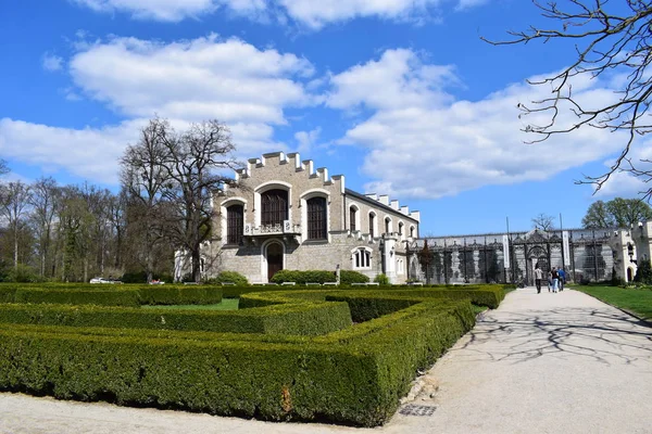 Oud Kasteel Hluboka Regio Zuid Bohemen — Stockfoto