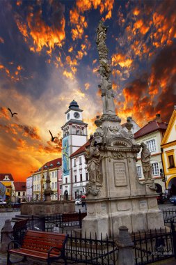 Eski Güney Bohemya bina 