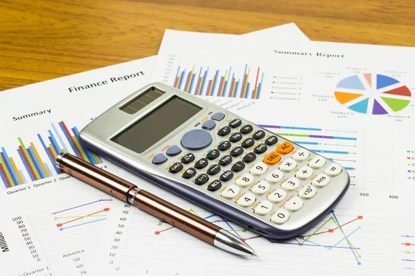Calculations Savings Finances Analysis Market Concept — Stock Photo, Image
