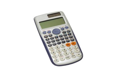 İzole kırpma yoluyla bilimsel hesap makinesi.