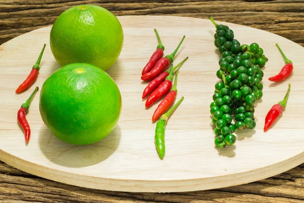 Tom Yam Herbs Spices Set — Stock Photo, Image