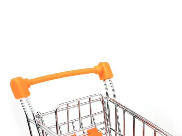 Shopping Cart, Push Cart изолированы на белом фоне — стоковое фото