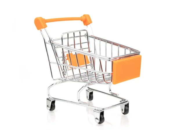 Shopping Cart, Push Cart isolated on white background