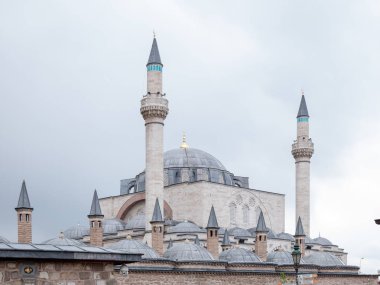 Mevlana Celaleddin Rumi Türbesi ve Müzesi, Konya Türkiye.