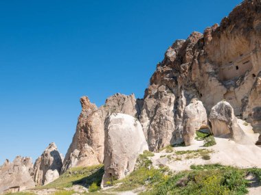Zelve Vadisi, Kapadokya, Türke'de mağara kasabası ve kaya oluşumları