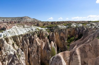 Zelve Vadisi, Kapadokya, Türke'de mağara kasabası ve kaya oluşumları