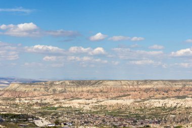 Kaya oluşumları Zelve Vadisi, Kapadokya, Türkiye.