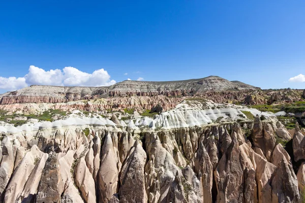 Cave town and rock formations in Zelve Valley, Cappadocia, Turke — Stock Photo, Image