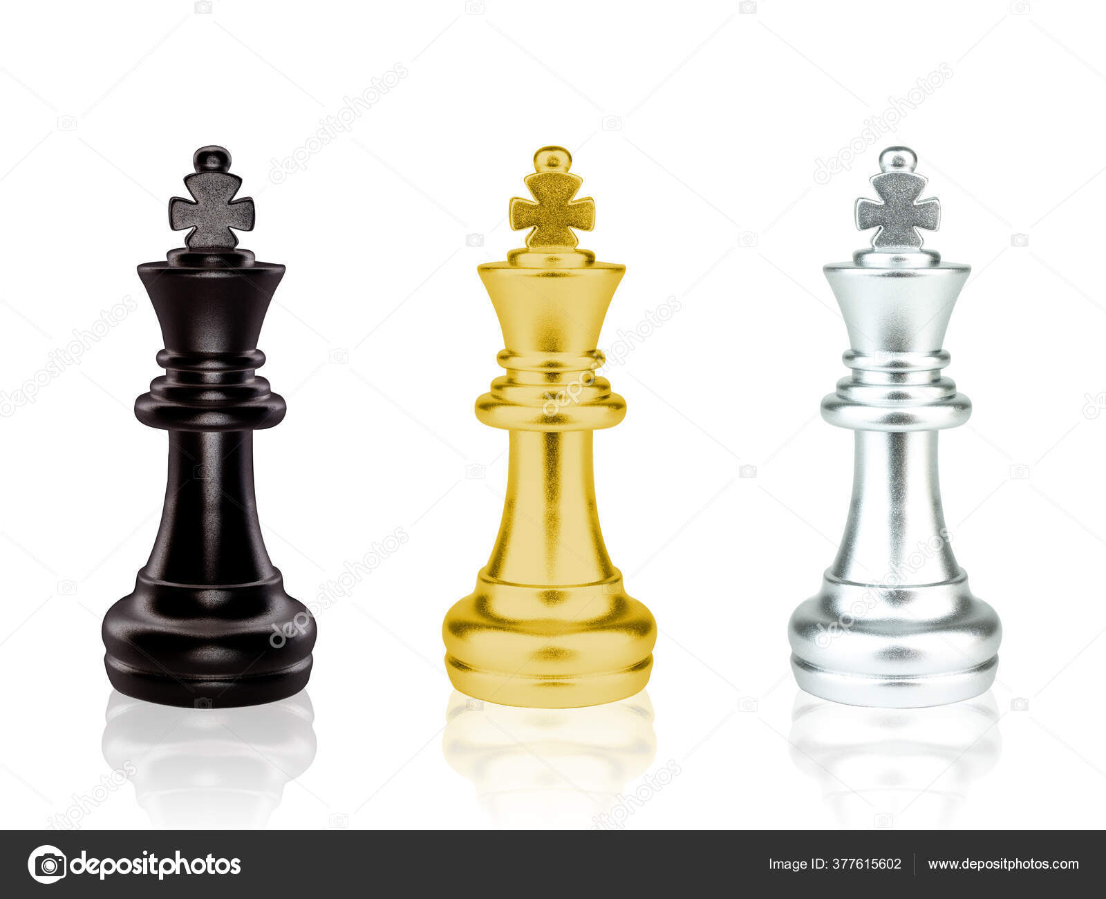 Batalha de peças de xadrez de peão, xadrez de ouro e prata em um