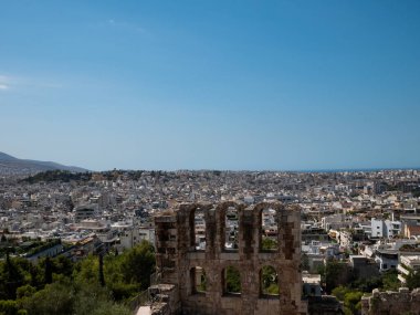 Yunanistan, Avrupa 'daki Atina kentiyle Akropolis' te Kahraman Atticus Odeonu 