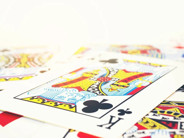 Playing Card Background Light — Stock Photo, Image