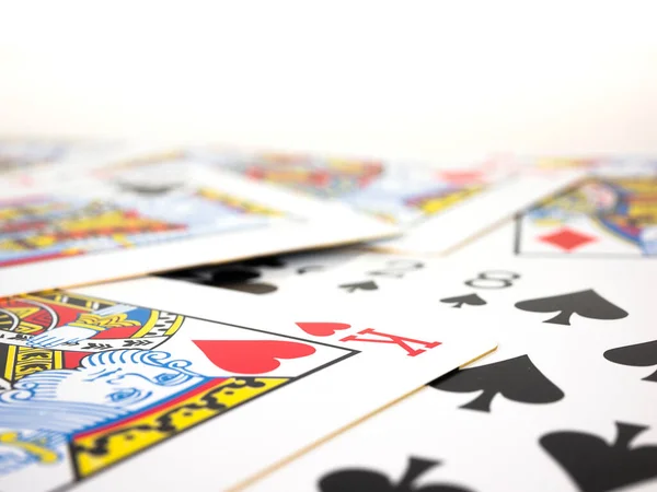 Playing Card Background — Stock Photo, Image