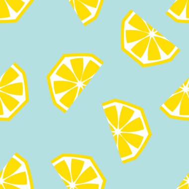 Sorunsuz limon geometrik desen, vektör çizim. Arka planlar için davetiye, broşür ve tanıtım Şablonu Tasarla