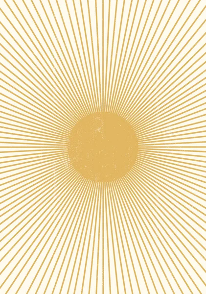 Absztrakt Napfénykép Boho Minimalista Nyomtatható Fal Művészet Geometrikus Absztrakt Naplemente Jogdíjmentes Stock Vektorok