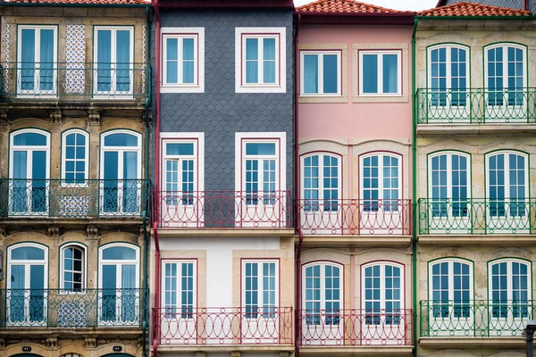 Casas Pitorescas Coloridas Porto — Fotografia de Stock