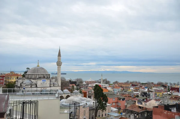 Türkische Moschee Historische Moschee Moschee Der Türkei Moschee Istanbul — Stockfoto