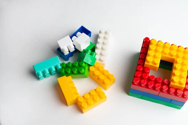 Çocuklar geliştirme, yapı taşları, Bina inşaat ve kamyon