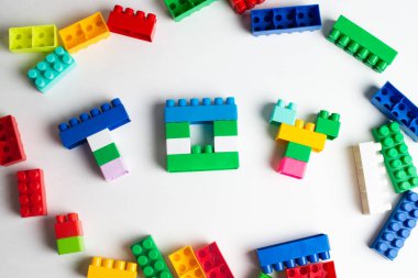 Çocuklar geliştirme, yapı taşları ve İnşaat