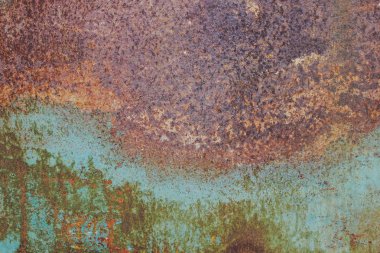 Paslı metal arka plan doku için kullanılabilir