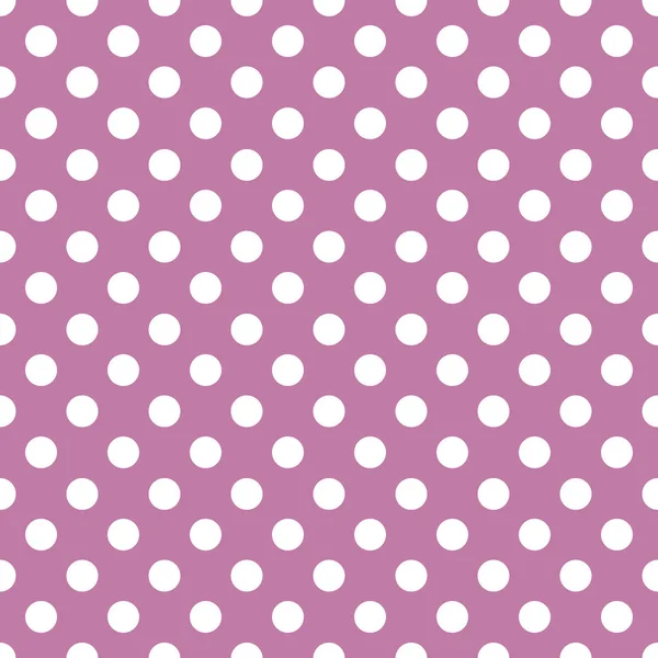 Polka Dots Purple Pattern Vector Illustration — Stock Vector