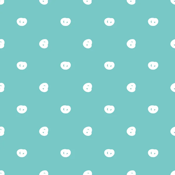 Doodle Pois Motif Bleu Illustration Vectorielle — Image vectorielle