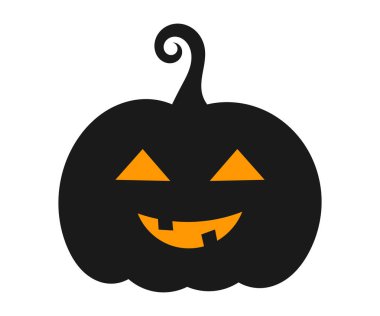 Cadılar Bayramı Balkabağı Jack O Lantern sevimli simgesi