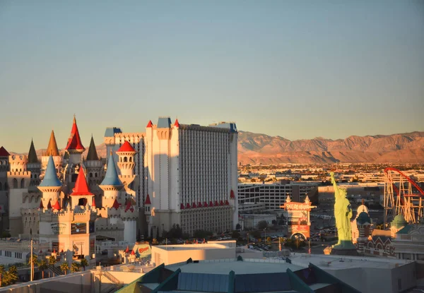 Las Vegas Usa March 2018 Excalibur Hotel Casino New York — Stock Photo, Image