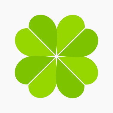 Yonca yaprağı simgesi.